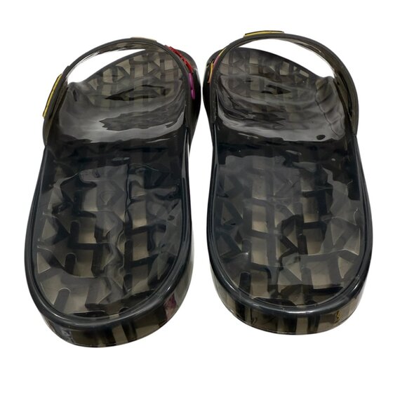 Karl Lagerfeld Paris Thea Jelly Translucent Pool Slides Sandals Women's Size 9 - Picture 9 of 12